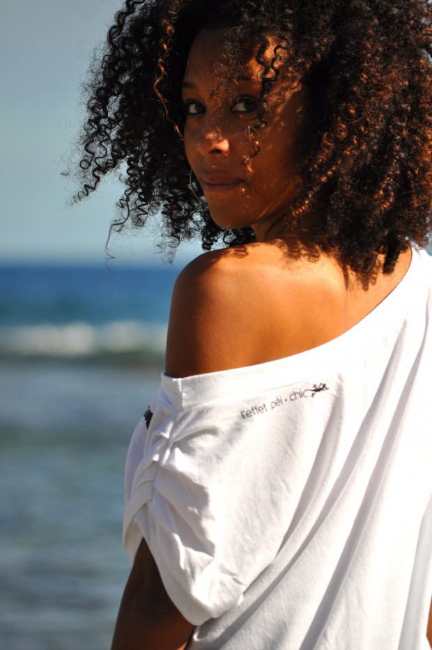 Photo pour L'effet Péi - Portrait jeune femme - île de la Réunion