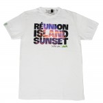 T-shirt Homme Sunset Reunion Island